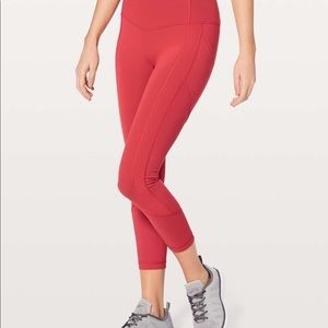 Lululemon all the right places crop 8